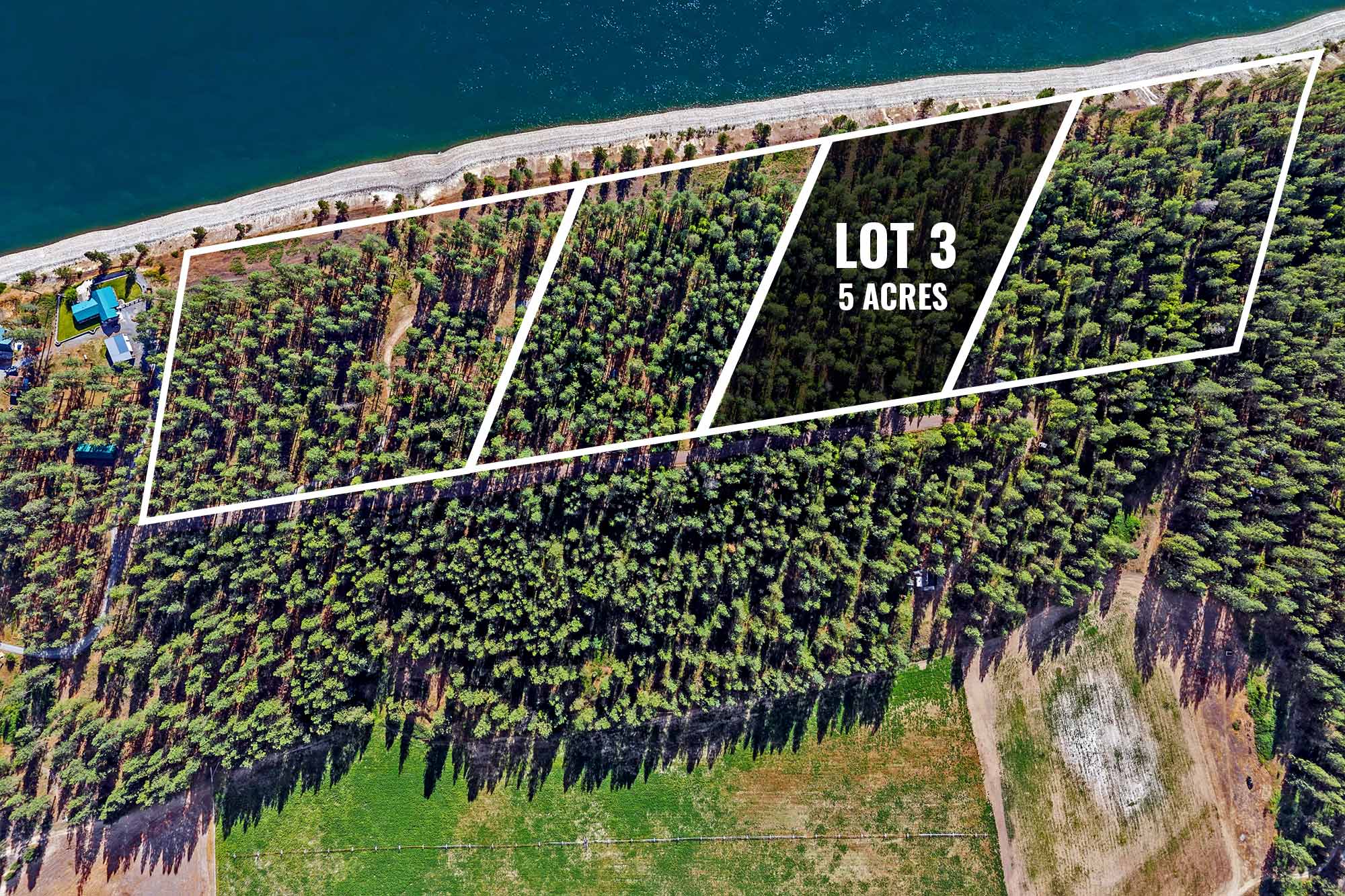 Five-acre residential lot overlooking Lake Roosevelt