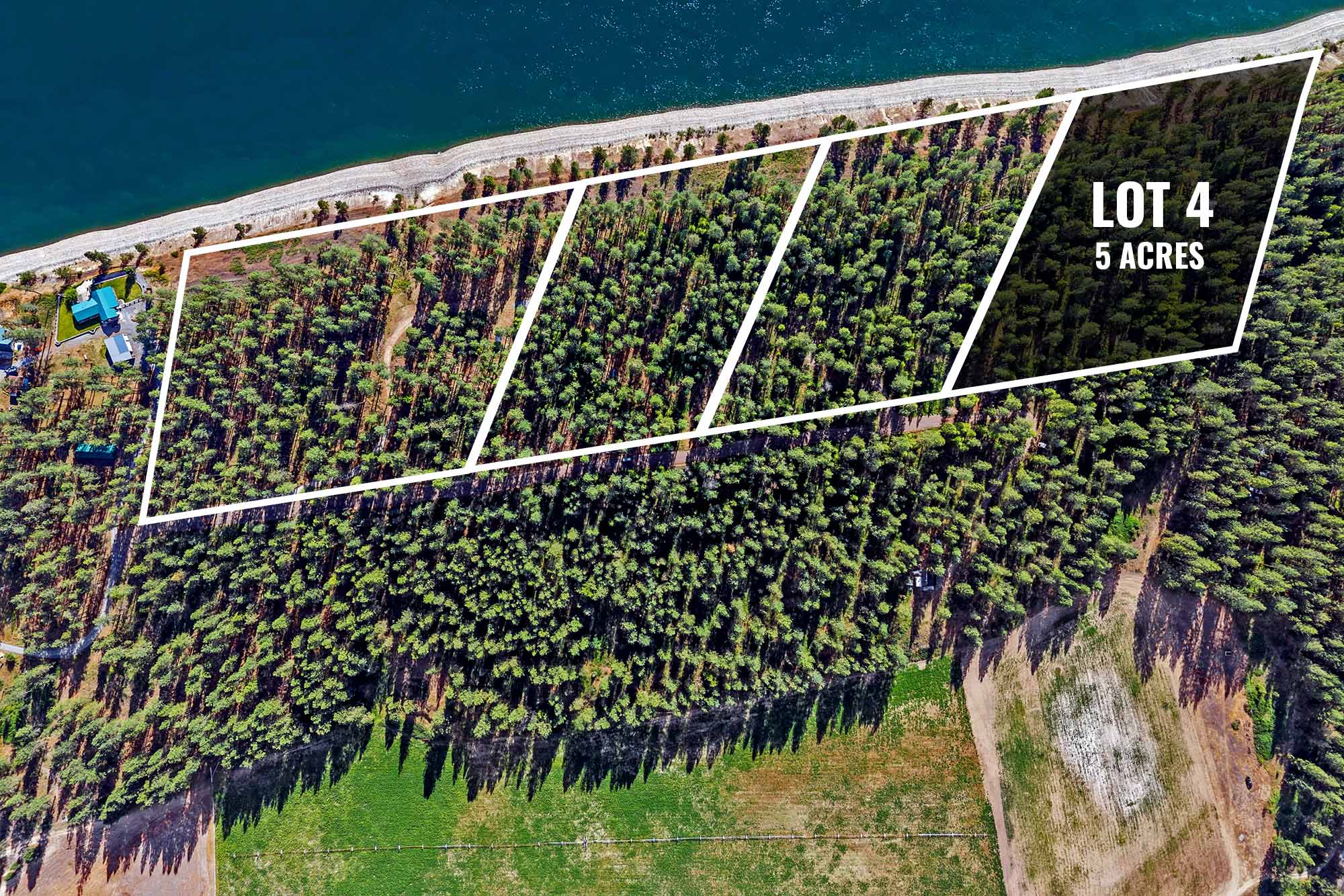 Five-acre homesite overlooking the Columbia River and Lake Roosevelt